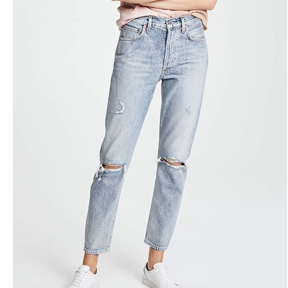 agolde jamie high rise resolution